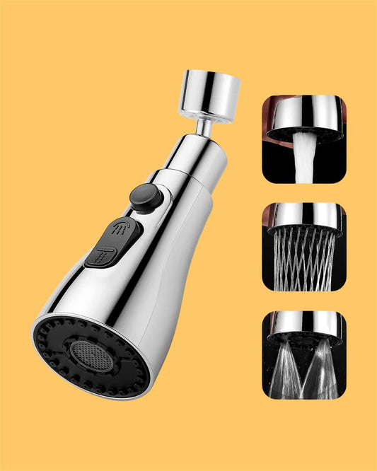 3-Mode Flexible Kitchen Sink Faucet Extender|360° Kitchen Faucet Extender -Lazystore